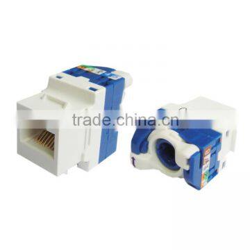 LEGRAND type toolless rotary Cat.6 keystone jack