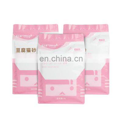 Customized Laminated Plastic Gusset Side Bag Resealable Pet Dog Food Zipper Bag With Handle photo-4