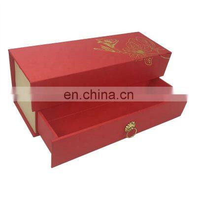 OEM Manufacturer Luxury Custom Printing Logo Cardboard Paper Board Sliding Printed Drawer Gift Paper Packaging Boxes With Mirror