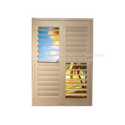 Factory Direct Custom Size PVC Plantation Shutter for Home/office/hotel