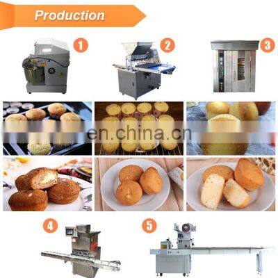 Cake production line with semi automatic cake baking machine/automatic layer cake making machine