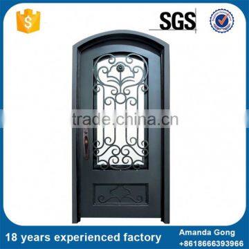 Top Sale High Quality Arched Luxury Double Entry Doors photo-6