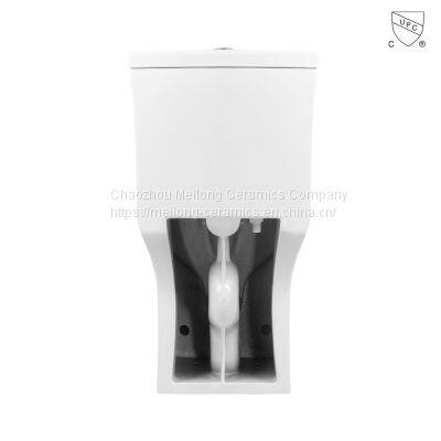 CUPC Certified Bathroom Ceramic One Piece Skirted Elongated Toilet photo-5