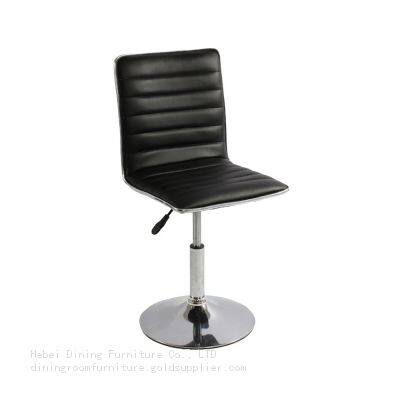 PU Swivel Office Chair with Leather Metal Base DC-U69S