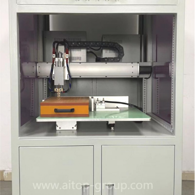 AITOP machine is used for 18650,26650,32650 cylinder Motorbike battery pack automatic spot welding