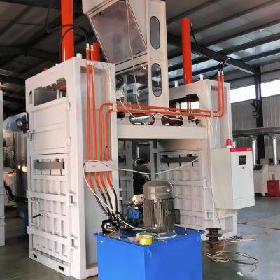 SBT-50T Double Working Unit Waste Recycled Fiber Hydraulic Bale Machine photo-2