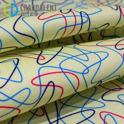 Eco-friendly 600D*600D 100%rpet Recycled Polyester PU Coated Oekotex Certified Digital Printing Oxford Fabric for Bag Luggage photo-3