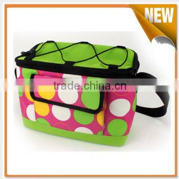 Customized insulated 6 pack cooler bag