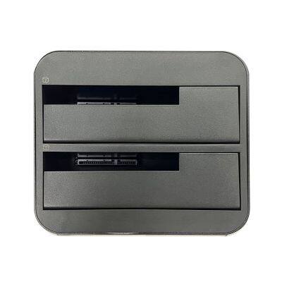 Dual-bay Dual Bay Docking Station Hdd With Clone and Erase