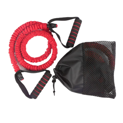 Natural Latex TPE Resistance Tube Set Nylon Covered Band for Workout and Fitness Training