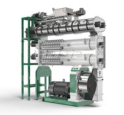 Automatic Animal High Capacity Cheap10-15tph SZLH508DDC+b2 High Grade Feed Pellet Mill photo-1