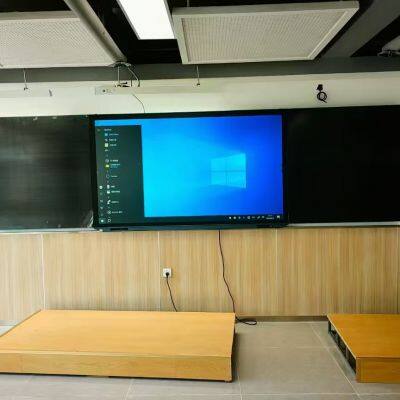 Wall Mount 20 Points Multi-Touch Wireless Projection Smart Board 75 Inch Magnetic Nano Interactive Blackboard for School Teaching and Conference photo-4