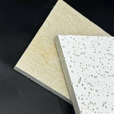 Acoustic Mineral Wool Panel 600x600mm Armstrong Ceiling Tile with 15mm Thickness