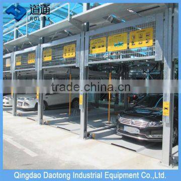 Scientific and economical automatic car parking garage car stacking system