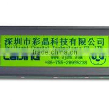 240x64 dots matrix lcd display module withT6963C,STN cob yellow green