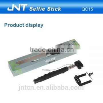 Silicon Selfie Stick Monopod With Silicon Handle,selfie Stick With Cable QC15 photo-3