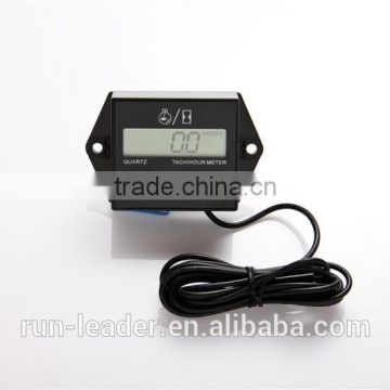 Maintenance meter,tach/hour meter ,any gasoline engine,can set 2 or 4 stroke