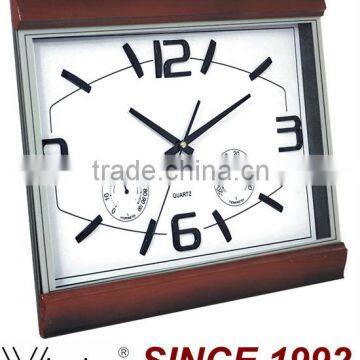 Thermometer With Clock, Clock With Thermometer