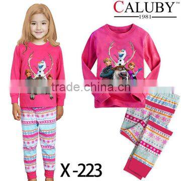 Lastest Hot Baby Pajamas Cotton Baby Kids Sleepwear Children Clothing Sets photo-4