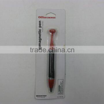 magnetic pen with plastic barrel