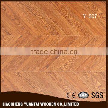 Easy lock 12mm Customized colors Laminate Flooring herringbone