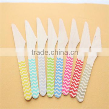 Event&Party Supplies Disposable Wooden Knife Fork Spoon Wooden Cutlery