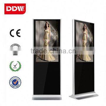 Custom Shopping Mall Advertising Kiosk, 42" 46" 55" 65" Inch Floor Stand Lcd Touch Screen Digital Signage DDW-AD4601SN