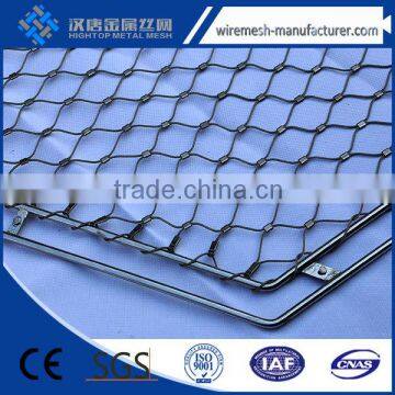 Strong structure hot sale stainless steel wire rope mesh net screen