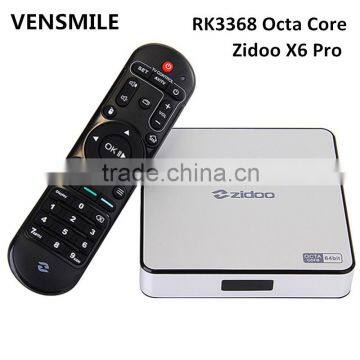 Vensmile Zidoo X6 Pro Android 5.1Smart tv Box RK3368 Octa Core Android tv Box Zidoo X6 Pro for Rk3368 tv Box photo-2