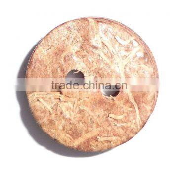 coconut shell button