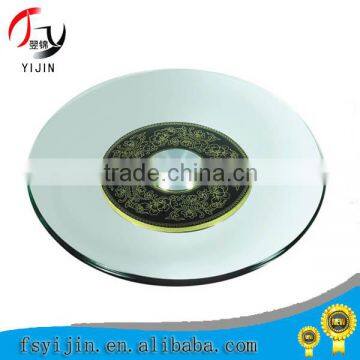 Modern popular round dining table lazy susan for wedding/hotel