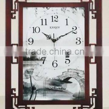 wall art decor Antique Table Clock form china photo frame digital