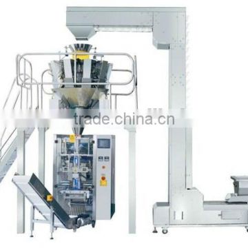 1.Vertical form-film-seal machine with 10 heads combination weigher for small hardware