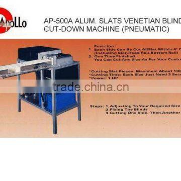 CUT-DOWN ALUM VENETIAN BLIND MACHINE / BLIND MACHINE / VENETIAN BLIND MAKING MACHINE