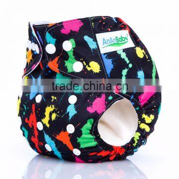 Adjustable Reusable Lot Baby Washable Cloth Diaper Nappies