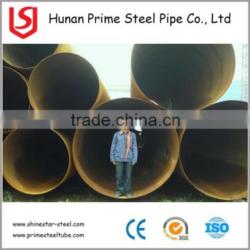 ISO9001 Q235 ERW WELD BLACK CARBON STEEL PIPE