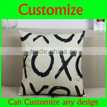 Promotional 40*40 100%cotton back support cushions