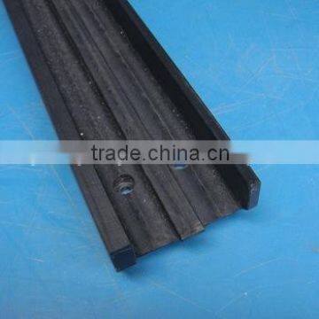 Impact resistant upe chain guide rail peuhmw belt guide