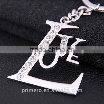 Unique Letter LOVE Rhinestone Handbag Pendant Key Chain Bag Charm Jewelry photo-2
