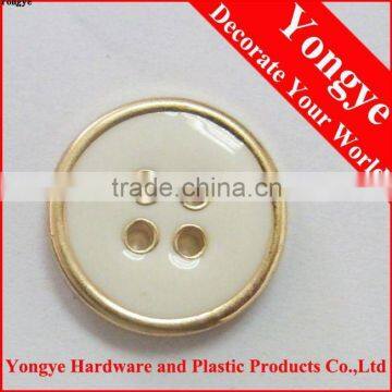 Coat plastic button