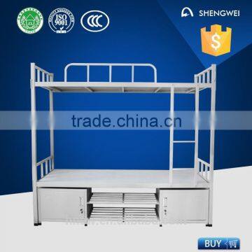 Luoyang shengwei steel furniture military bunk bed steel bunk bed