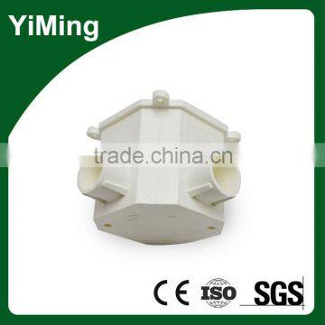 YiMing deep pvc junction box with two ways