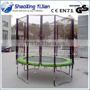 Cheap Round Big Trampoline Beds With Basketball Stands