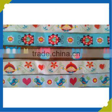 Jacquard Style and 100% Polyester Material Woven Tape