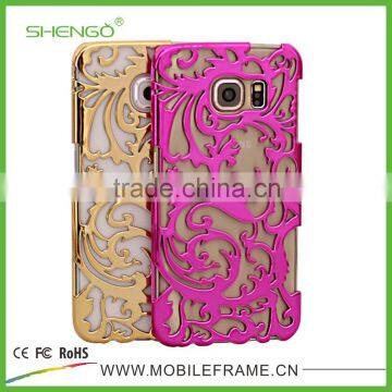 Hollow Shape Hard Plastic Phone Cases for Samsung S6 Edge photo-2