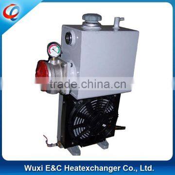 concrete mixer truck parts cooling system oil cooler with thermal switch