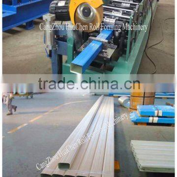 HuaChen Galvanized Steel Rain Water Downspout Cold Roll Forming Machine