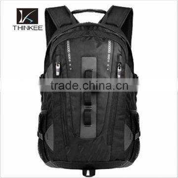 High quality laptop backpack/Black backpack laptop bags/PU waterproof leather backpack