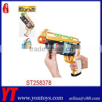 Battery operated gun with light&sound