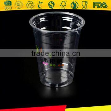 24oz plastic cups/plastic cups heat resistant/plastic bubble tea cup